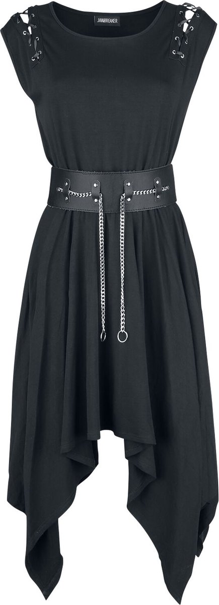 Jawbreaker Vampire Midi Dames Medium-lengte jurk - zwart - M