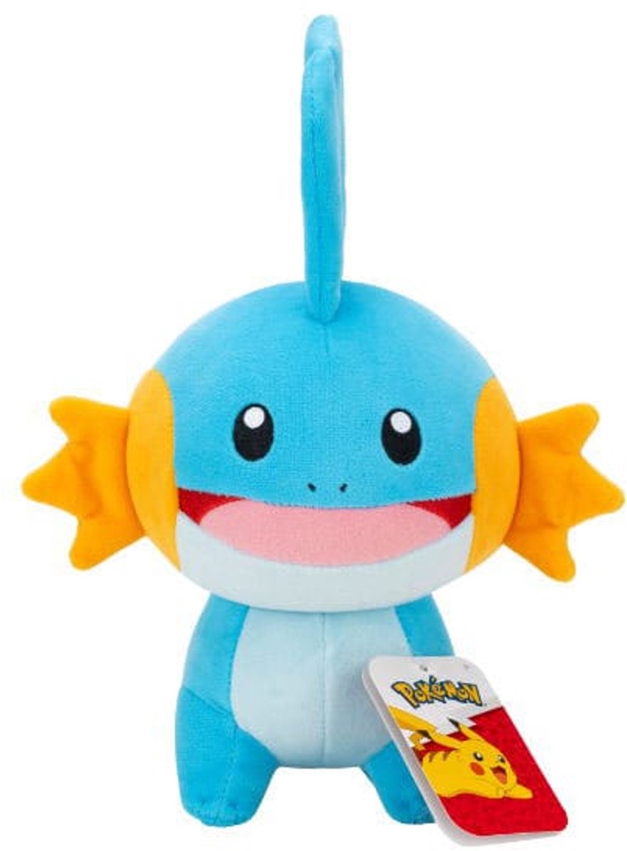 Jazwares Pokémon Knuffel Figure Mudkip 20 cm Knuffeles