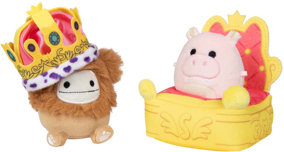 Jazwares Squishville Mini Squishmallows Knuffel Figure Accessoires Set Parade Flaot 5 cm Knuffeles