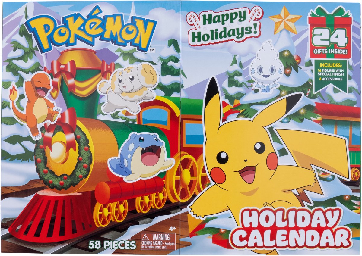 Pokémon - Battle Figure Multipack 24-Pack Holiday Calendar