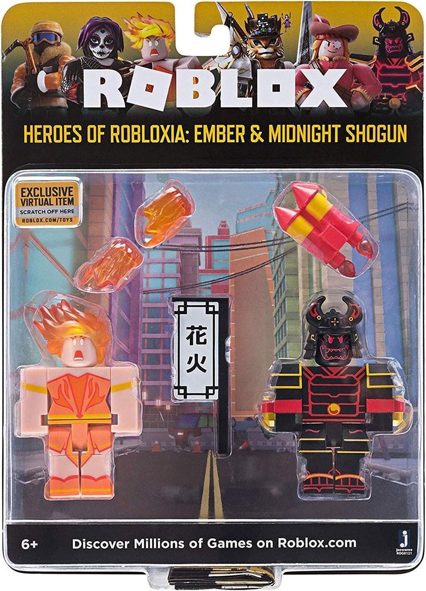 Roblox Heroes of Robloxia - Ember & Midnight Shogun