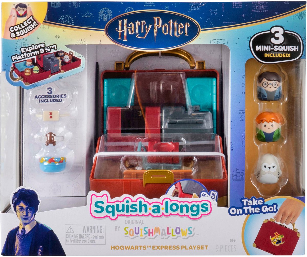 Squish-A-Longs - Medium Playset Harry Potter Hogwarts Express Playset W1