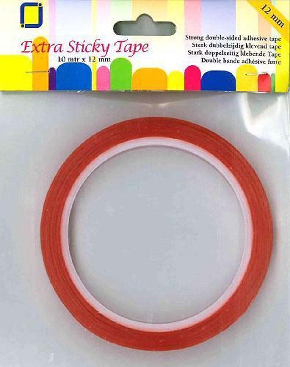 3.3180 Extra Sticky Tape 12 mmx10mtr