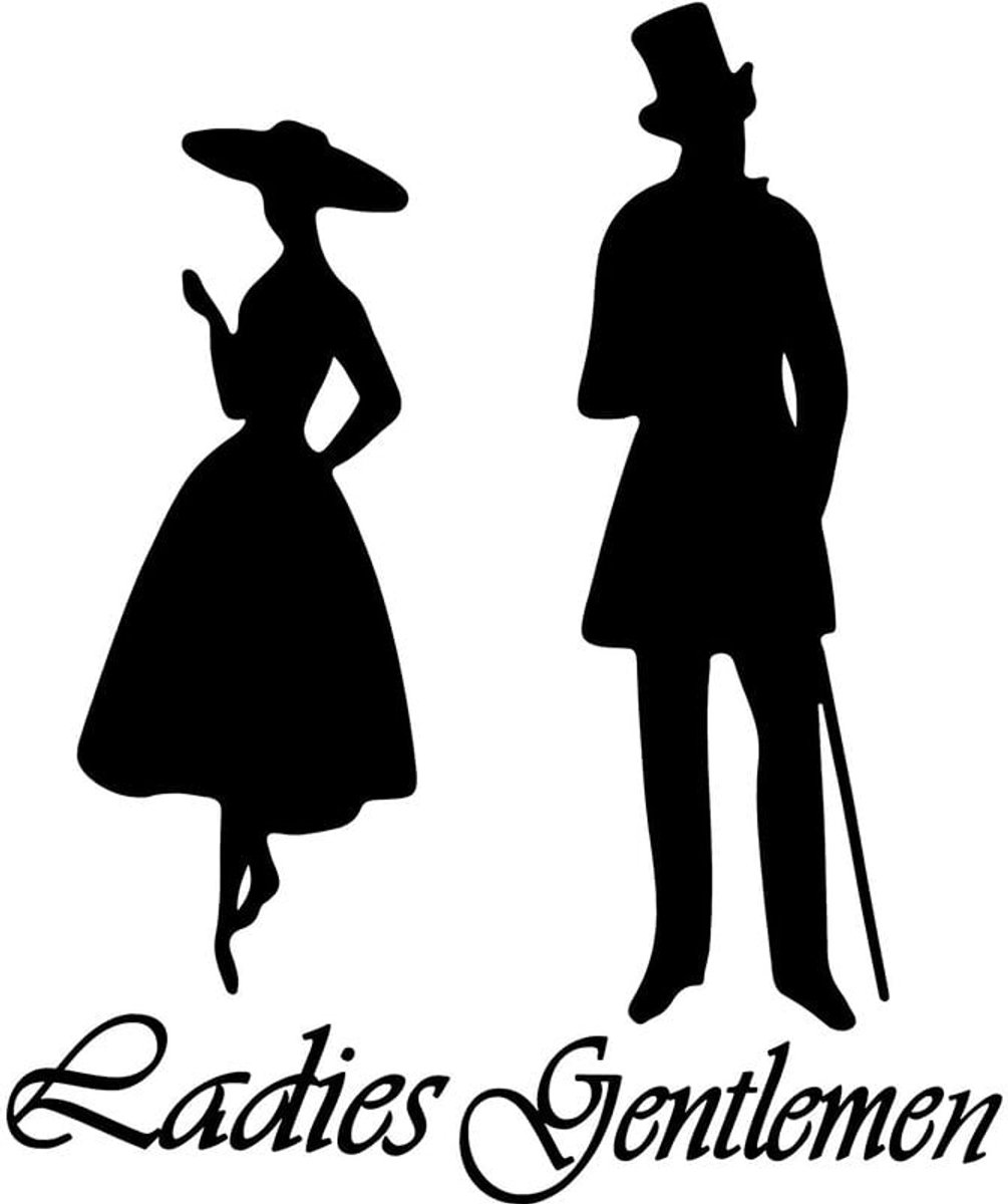 JeiibrZui Toiletstickers - Zelfklevende toiletsticker - Hittebestendig Waterdicht PVC - 1 Stuk - Badkamer Kantoor Zwarte