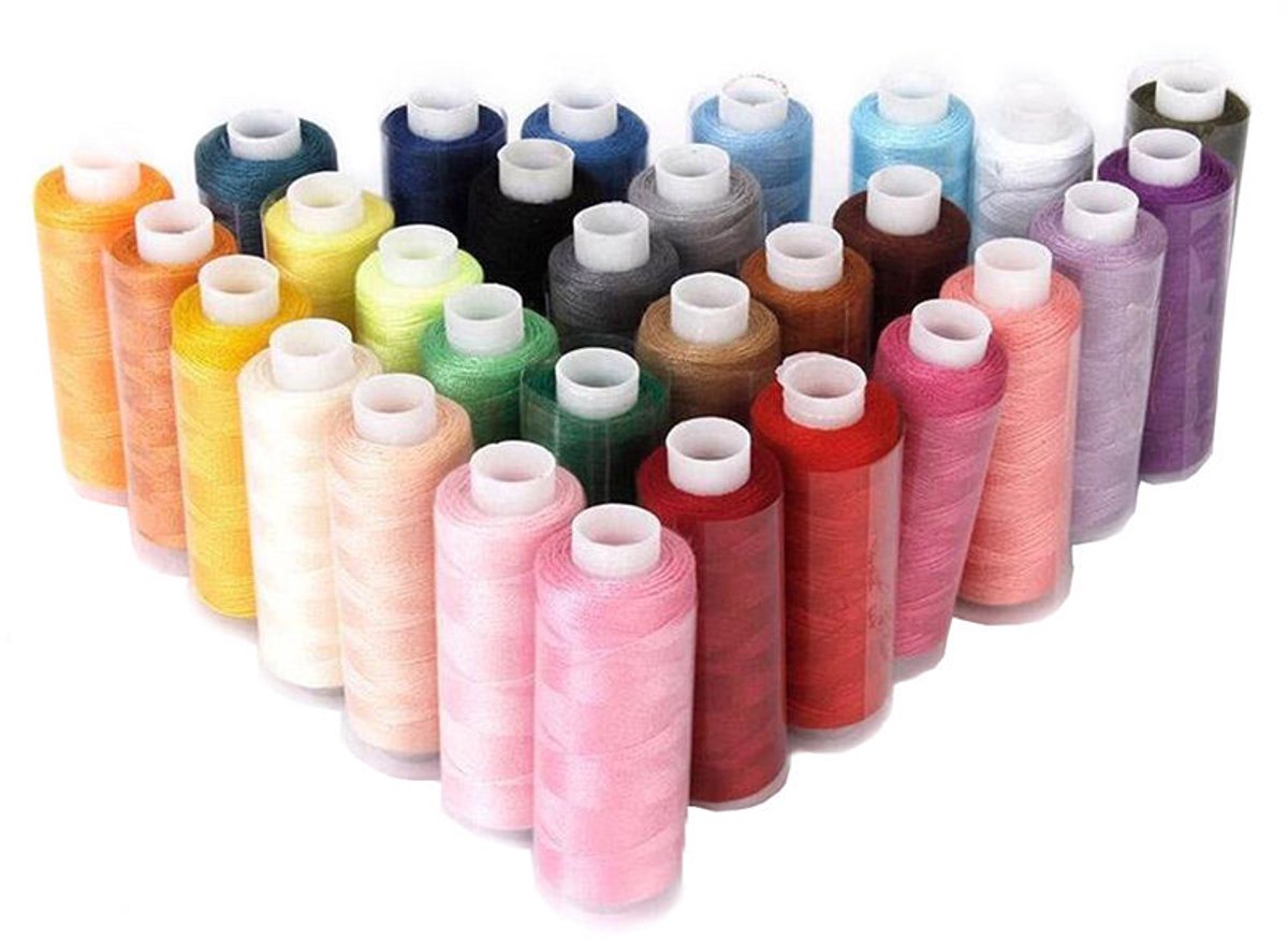Klos Naai Garen - 250 Yard Polyester - 30 Kleuren Keuze - Geschikt Voor Kleding En Quilten - Multifunctioneel