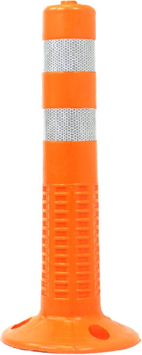 Flexibele kunststof paal - Oranje - x x 450 mm- - Polyvinylchloride (PVC) - - Voor buiten