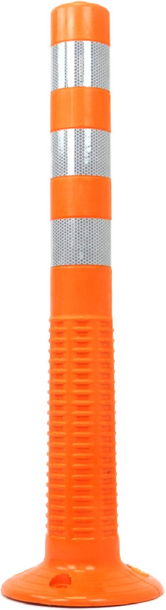 Flexibele kunststof paal - Oranje - x x 750 mm- - Polyvinylchloride (PVC) - - Voor buiten
