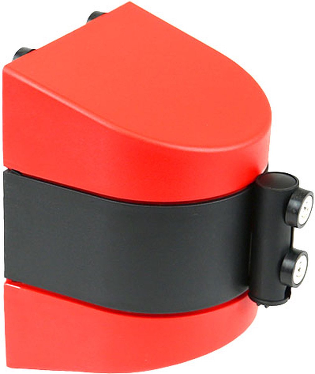 Magnetische spoel met afzetlint - Geel & Zwart - 500 cm x x - - Acrylonitrile Butadiene Styrene (ABS) - - Voor binnen & buiten