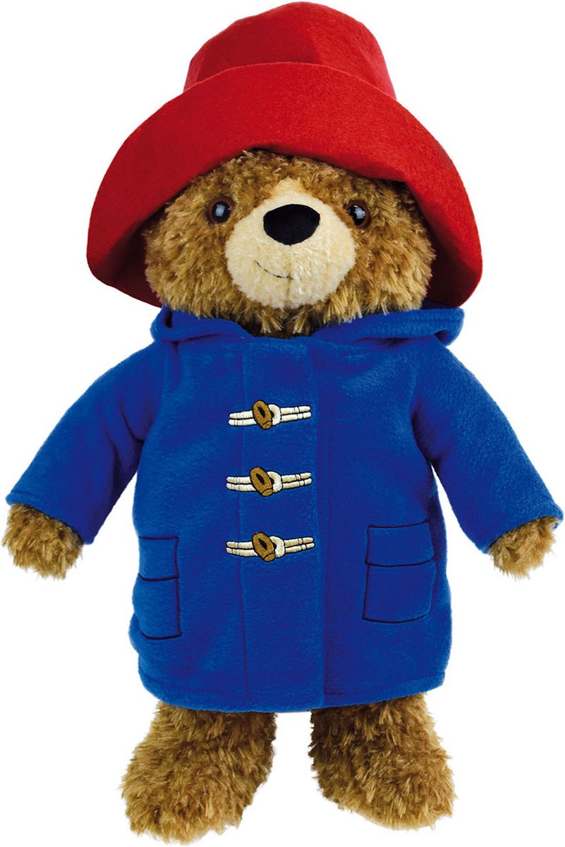 Beertje Paddington knuffel - H45 cm - bruin - pluche - knuffelbeer - speelgoed - knuffels