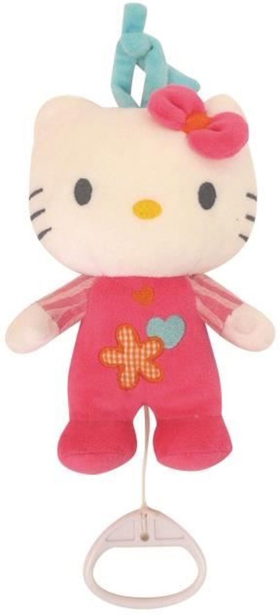 Jemini Hello Kitty peluche musicale baby tonic +/- 19 cm