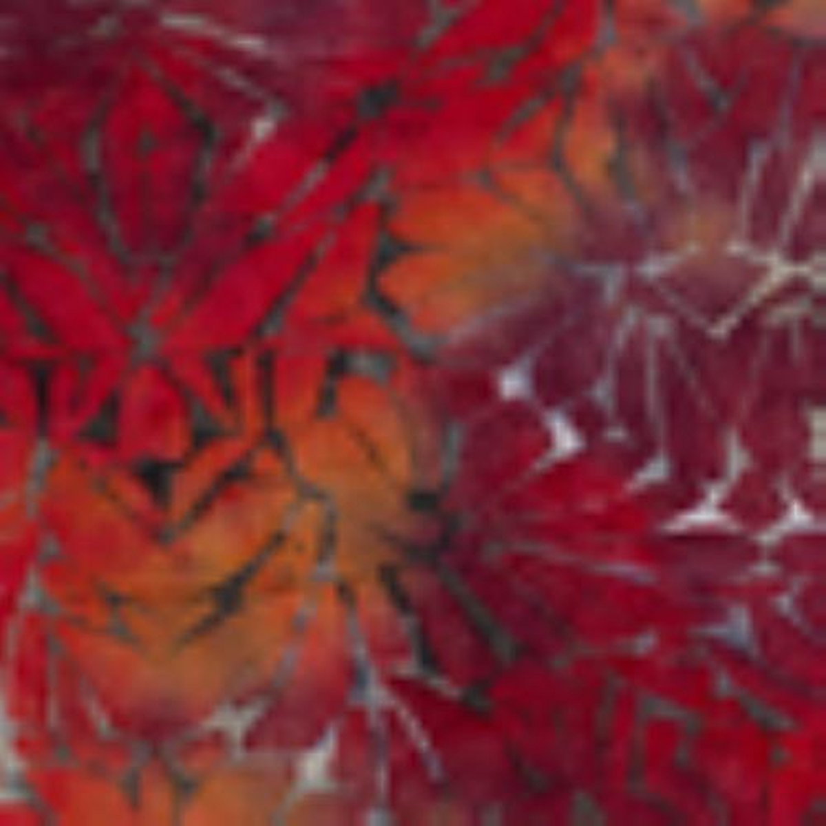 JERSEY STOF TIE-DYE (BATIK) ROOD, MY IMAGE VOORJAAR / ZOMER 2021, PER METER.
