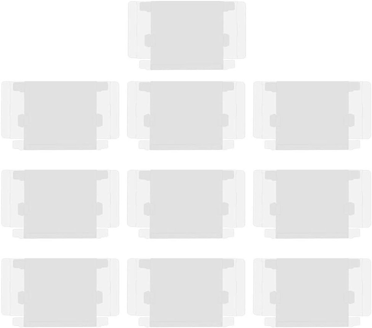 JHubers Goods - 10 stuks Transparante Cartridge Box Beschermer - Game Box Opslag - Display Opslagdoos