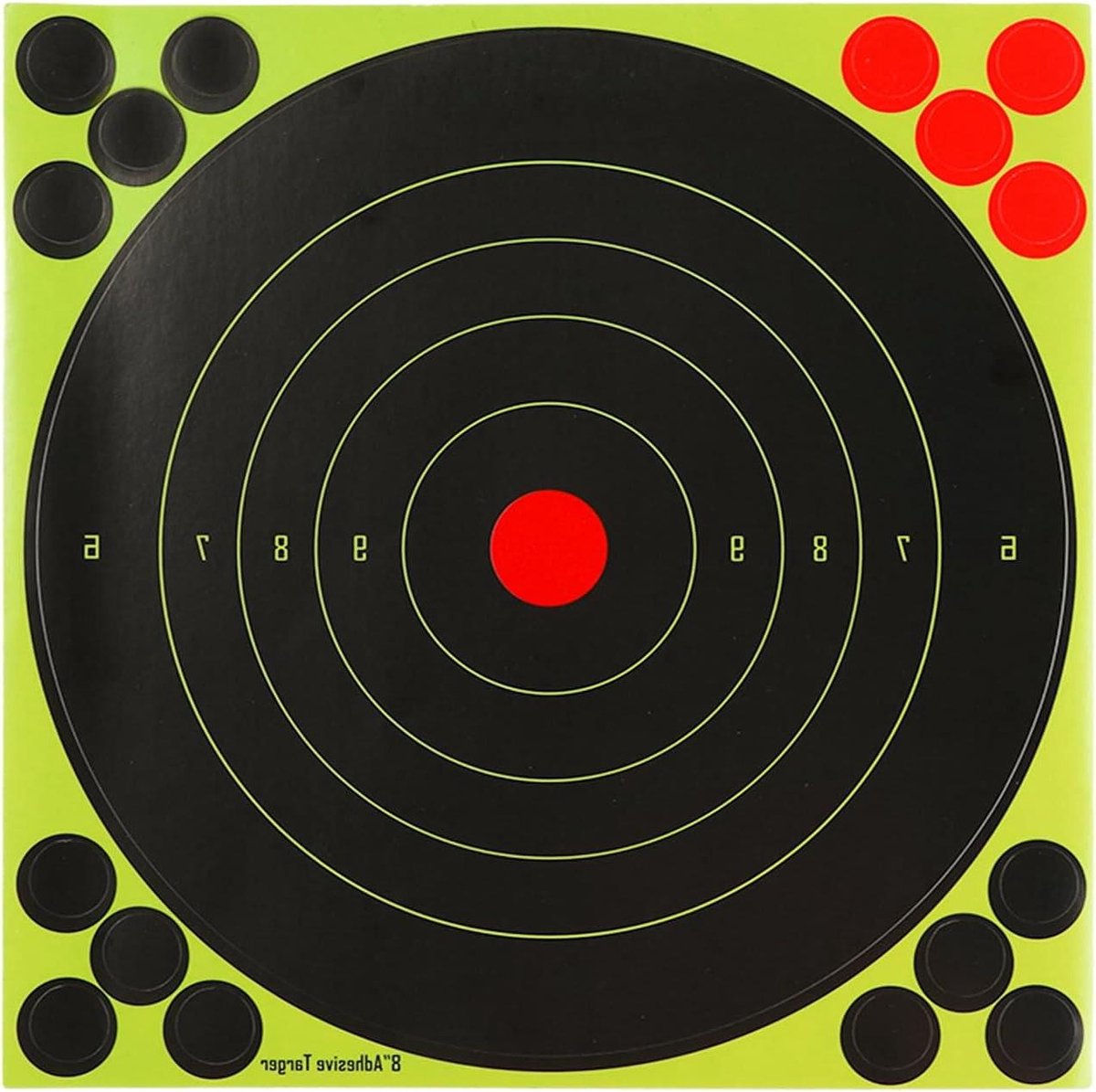 JHubers Goods - 50 Schietdoelen Stickers - Papieren Doelen voor Schietoefeningen