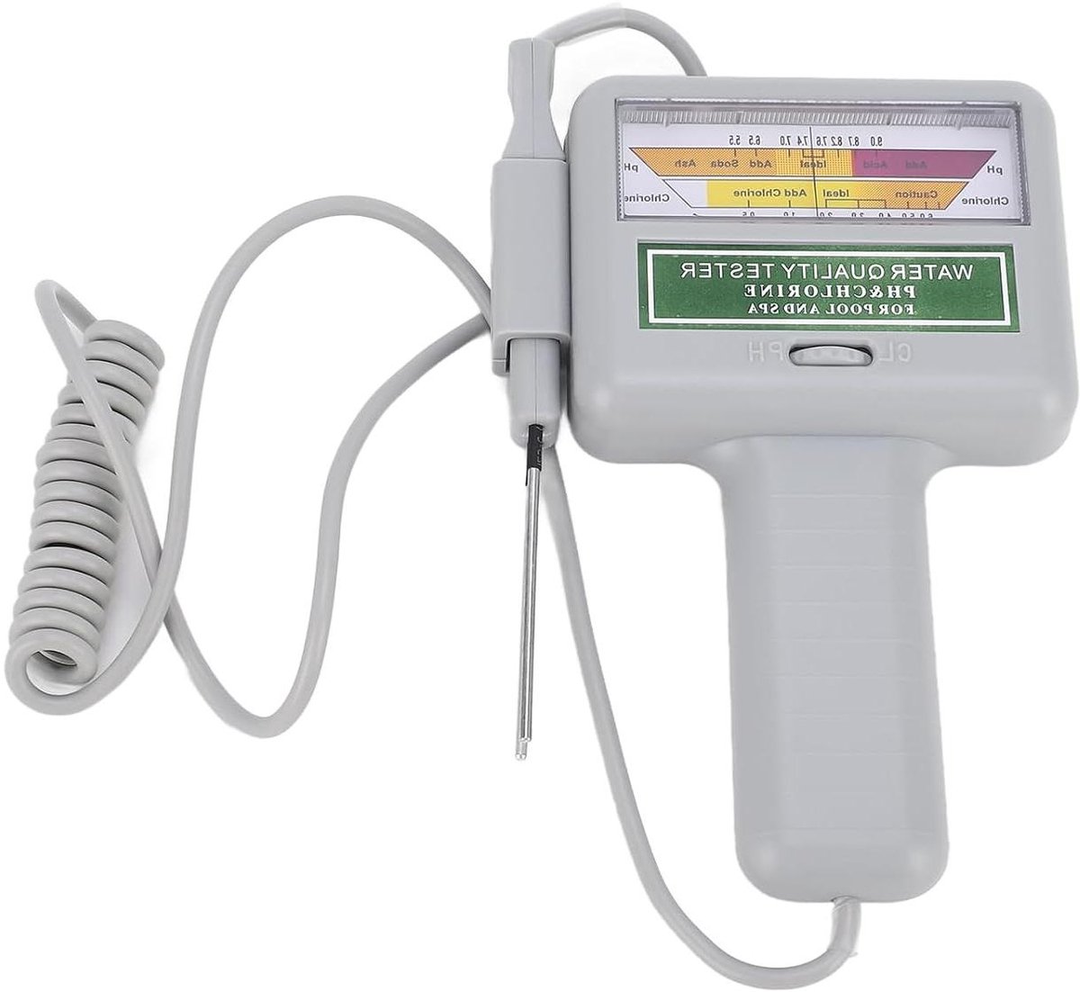 JHubers Goods - Draagbare water pH/chloor tester - zwembad en spa waterkwaliteit monitor