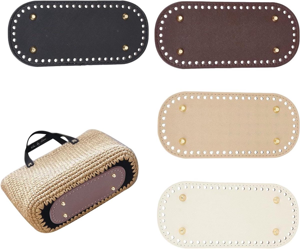 JHubers Goods - Vier stuks gehaaknaaldzakken - handige opberghoezen voor haaknaalden