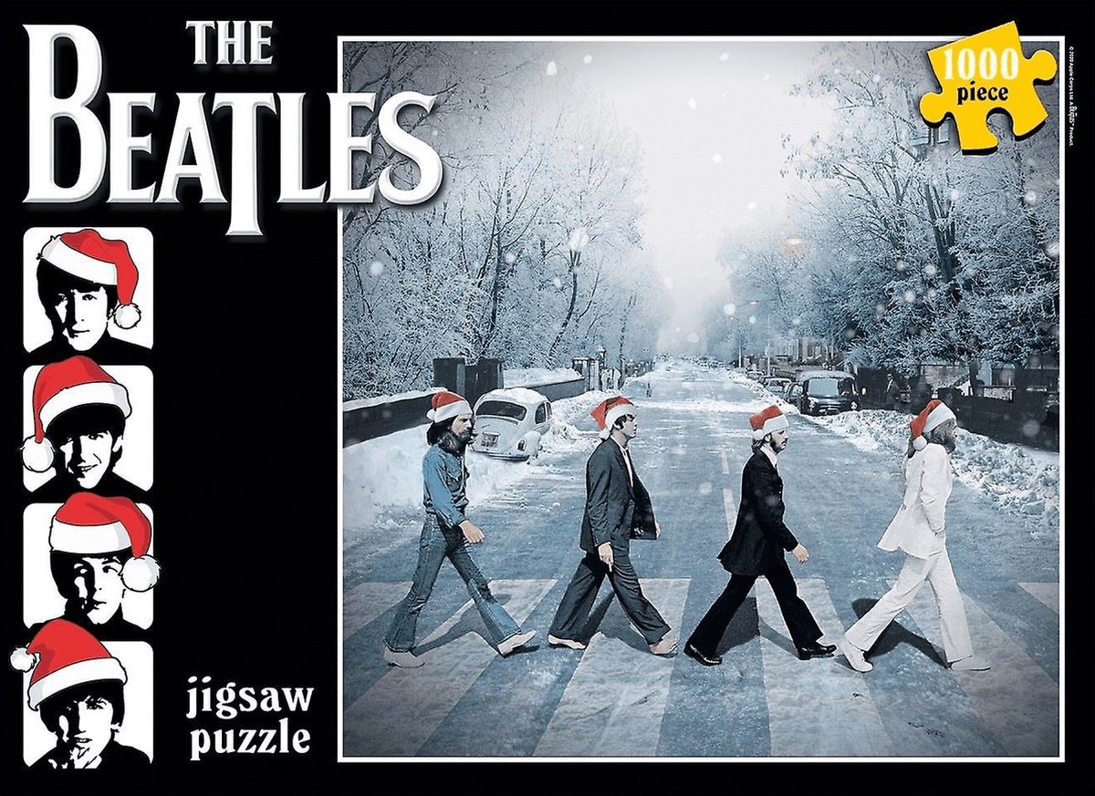 Beatles, The - Christmas Abbey Road (1000 Piece Jigsaw Puzzle)