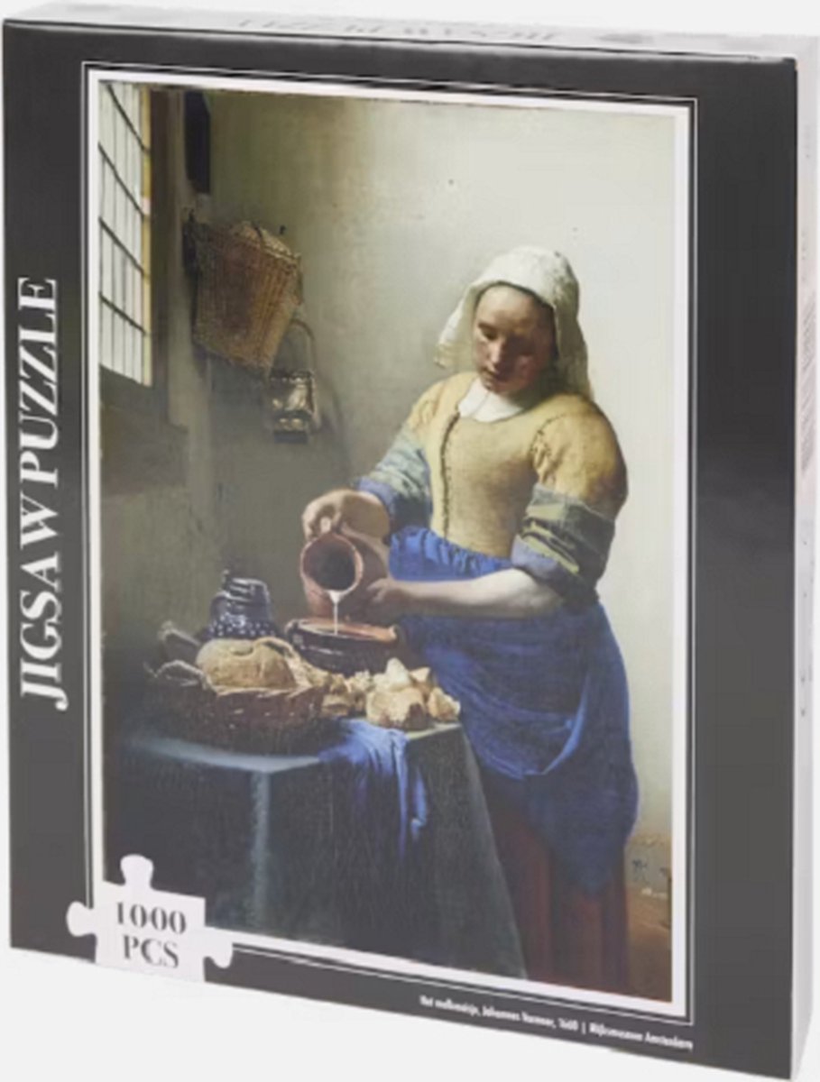 Jigsaw - Puzzel - Het Melkmeisje - 1000 stukjes