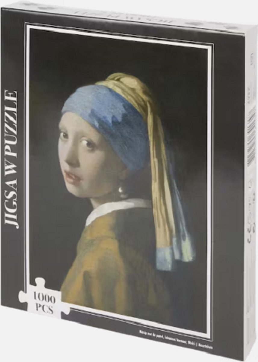 Jigsaw - Puzzel - Meisje met de parel - 1000 stukjes