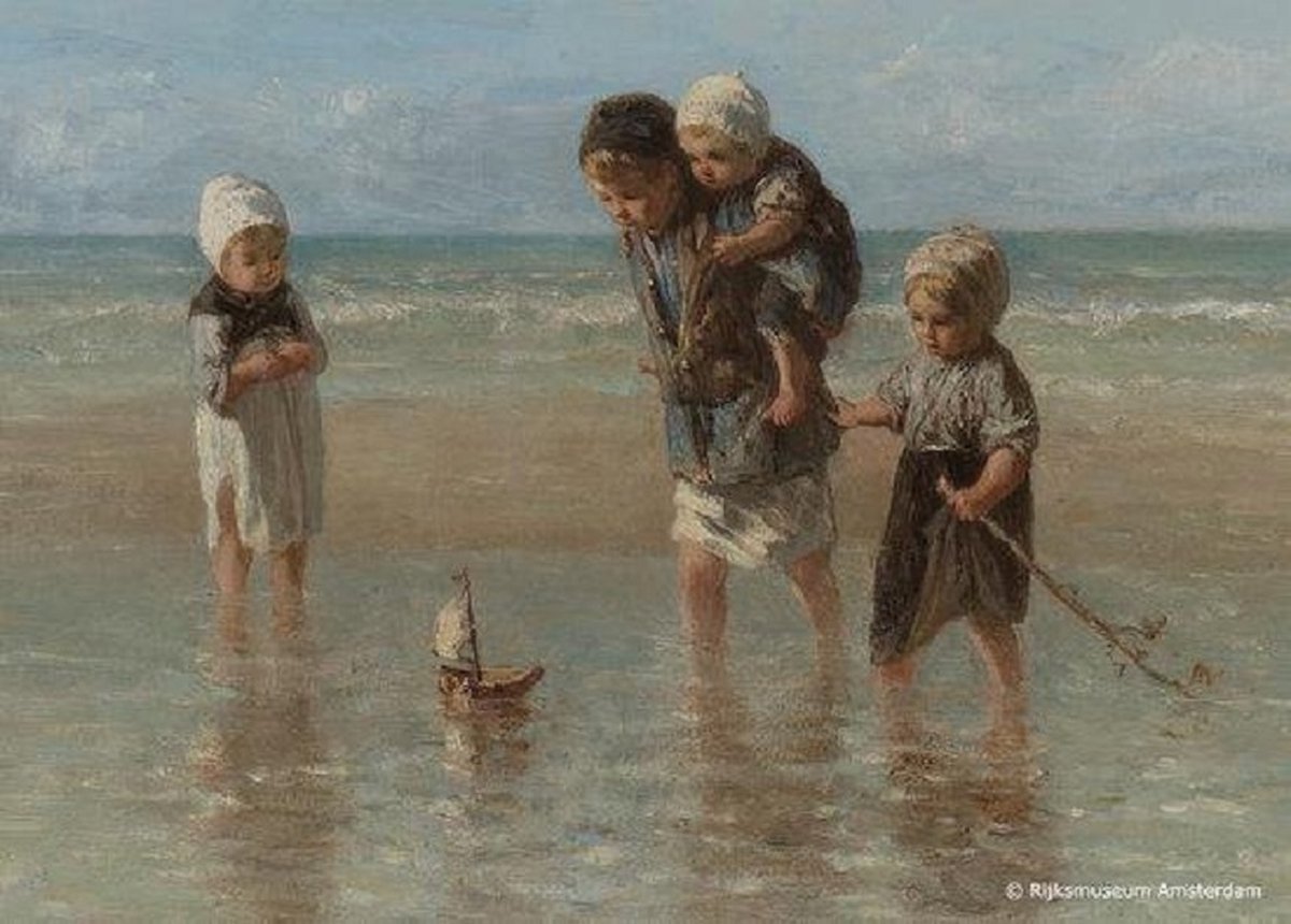 Jigsaw puzzel, kinderen der zee, 1000 stukjes