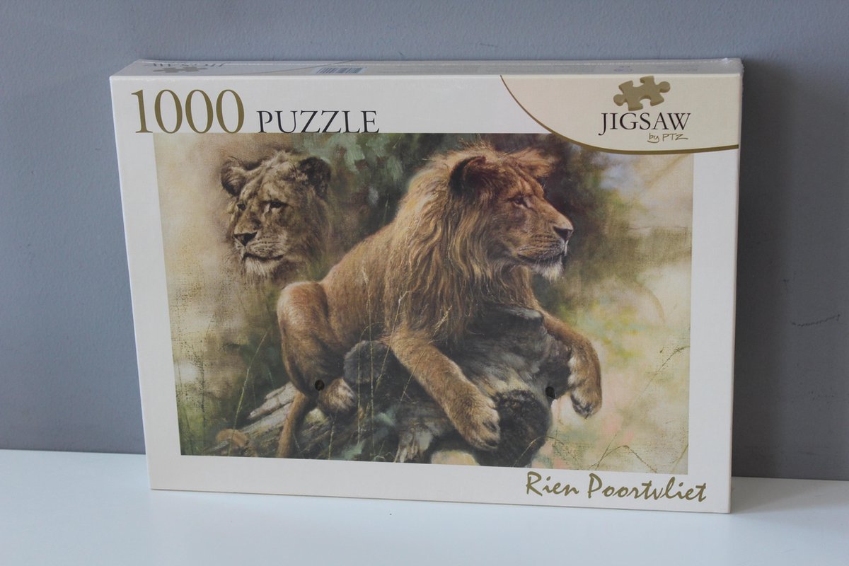 Rien Poortvliet Legpuzzel leeuw - 1000 stukjes Jigsaw