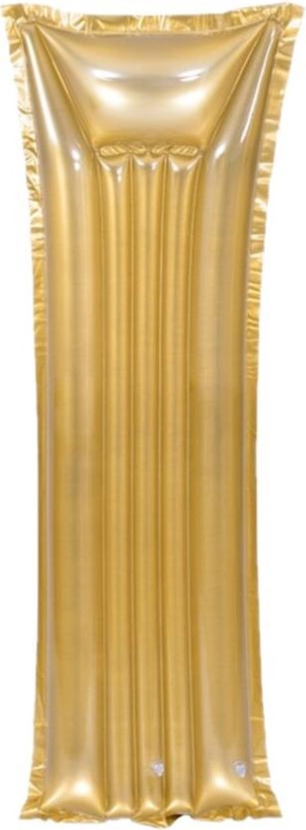 Gerimport Gouden luchtbed 183 x 69 cm PVC Matras