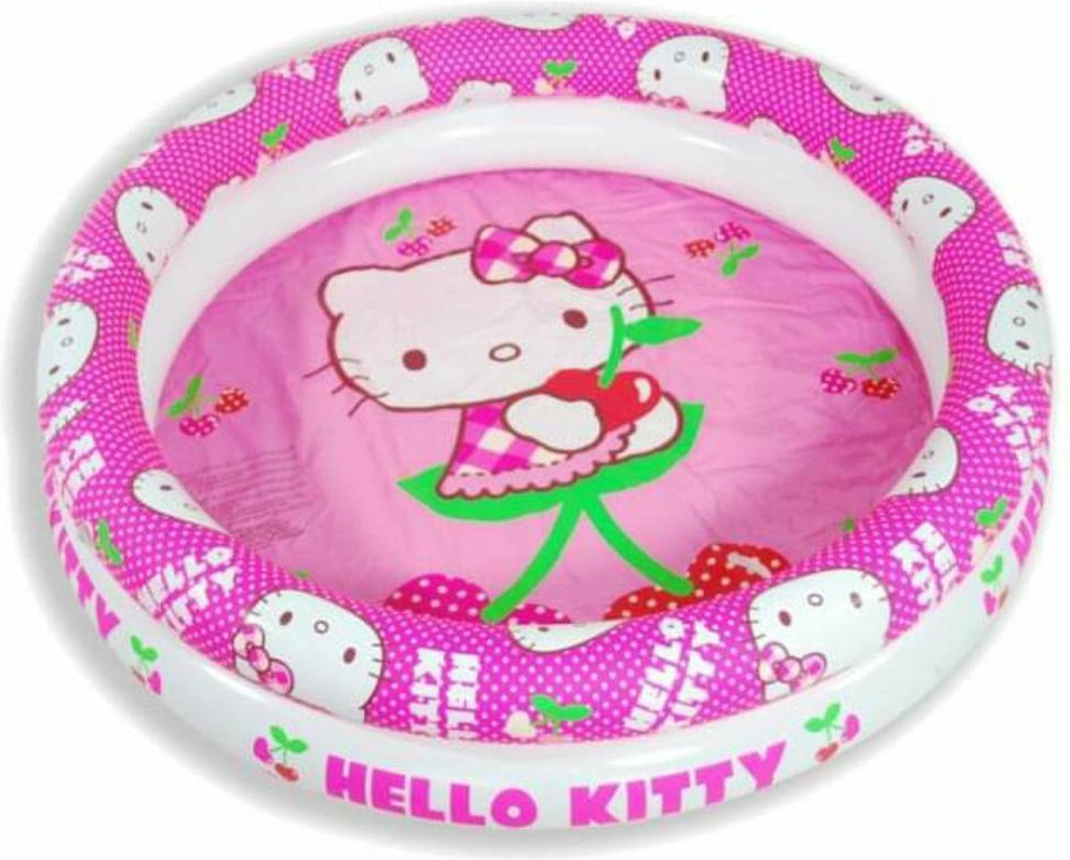 Hello kitty opblaaszwembad 90cm