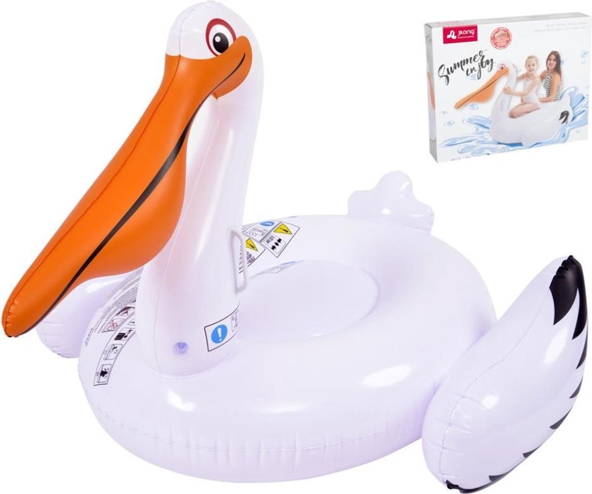 Jilong Opblaasdier Pelikaan Junior 128 X 115 Cm Vinyl Wit