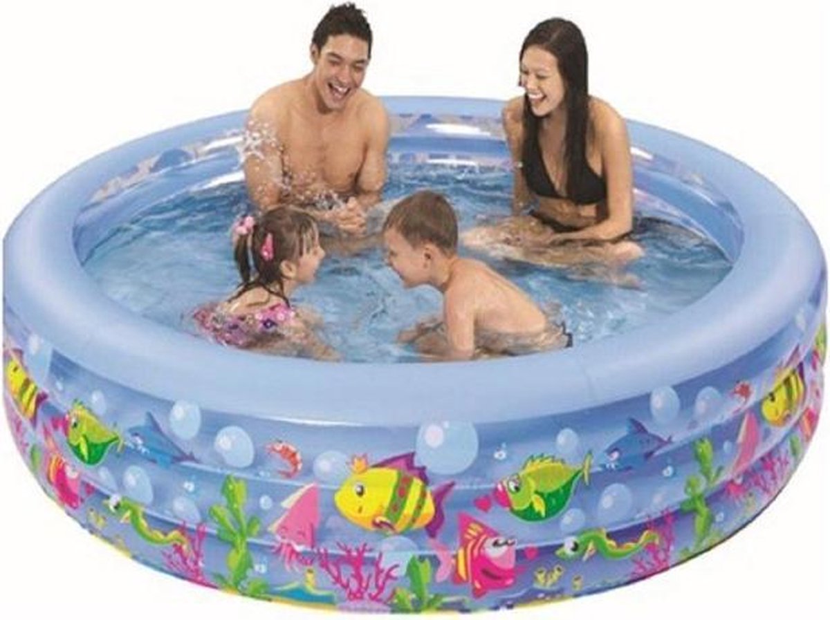 Opblaaszwembad Aquarium