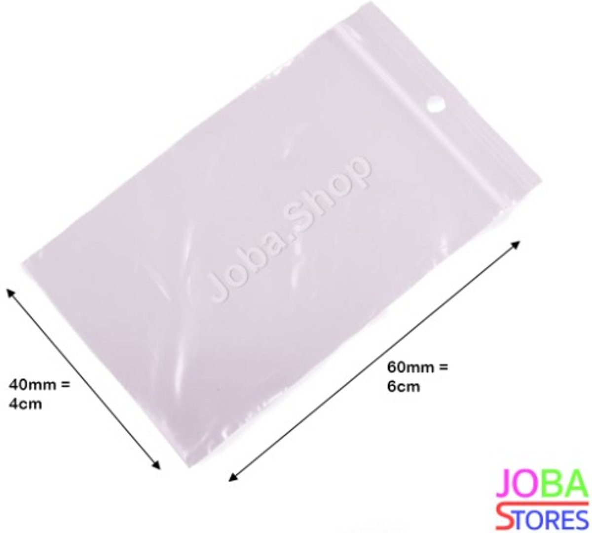 Diamond Painting Gripzakjes - 40x60mm - 50micron (1000 stuks)