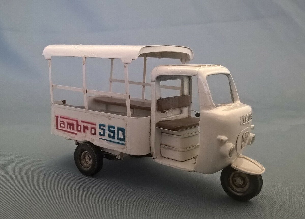 JoeFix - 1/35 LAMBRETTA 550 3 WHEEL VEHICLE VIETNAM - modelbouwsets, hobbybouwspeelgoed voor kinderen, modelverf en accessoires