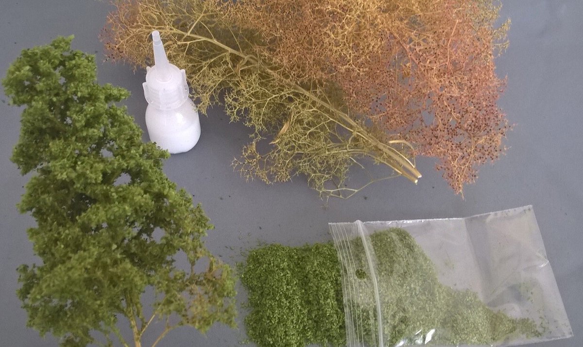 JoeFix - TWIGS WITH LEAVES PLI BOX - modelbouwsets, hobbybouwspeelgoed voor kinderen, modelverf en accessoires