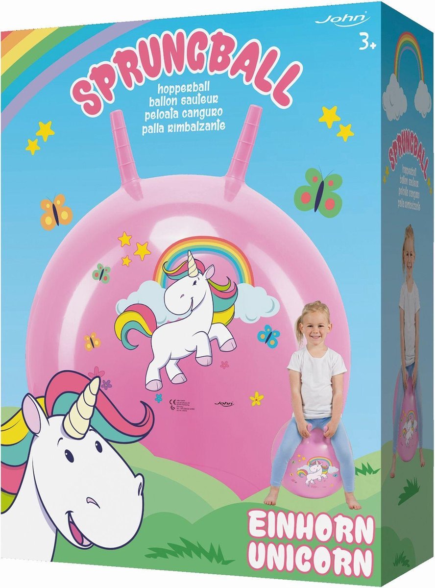 Sprungball 45-50cm Einhorn