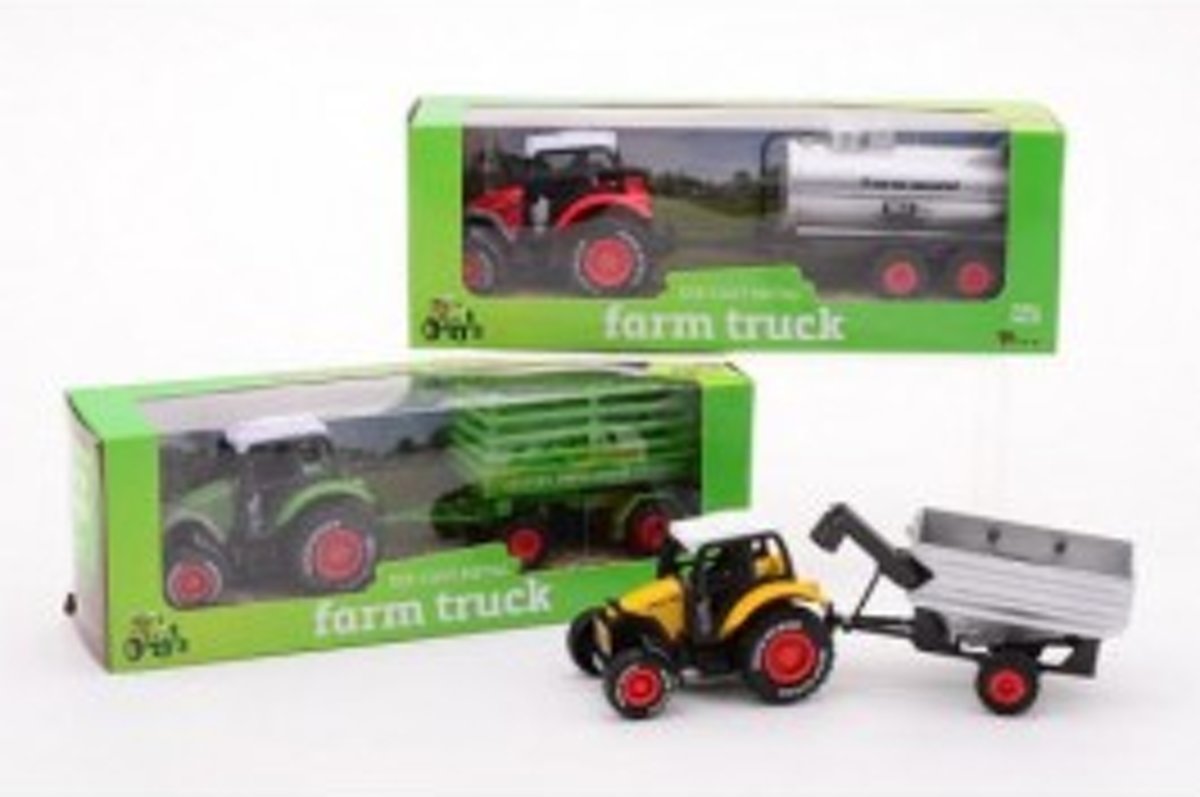 Farm Master Die-Cast tractor speelset