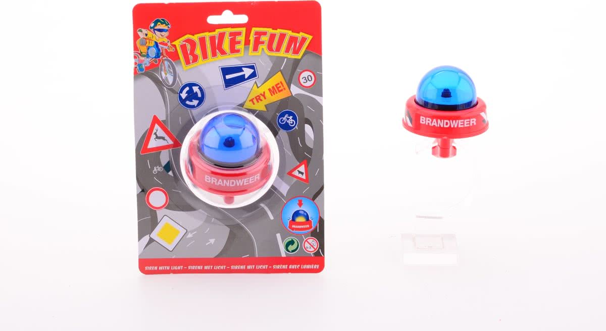 John Toy - Brandweer Sirene - Kinderfiets - Jongens