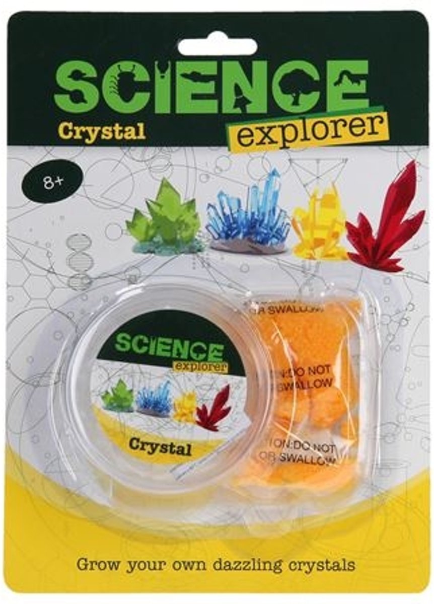 Maak je eigen kristal JohnToy Science Explorer