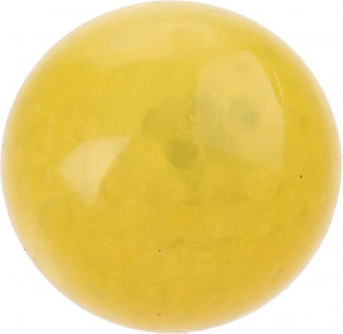 squishy bal met licht geel 70 mm
