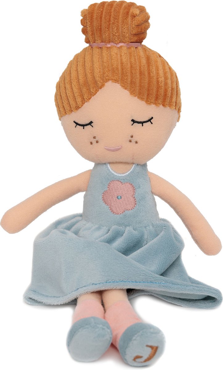 Jollein - Knuffel Doll - Rose - Flowergirl - 32cm