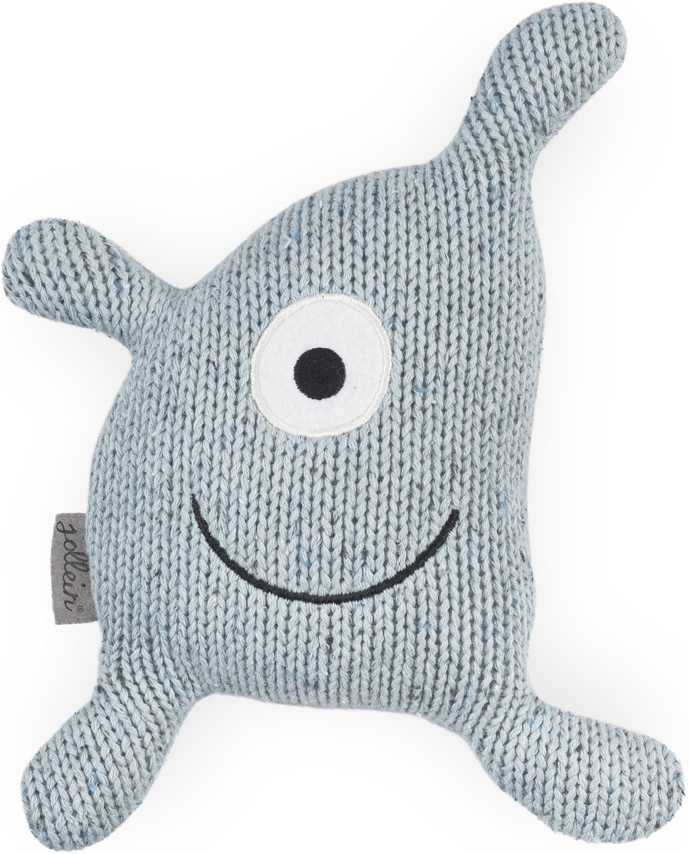 Jollein Confetti Monster Knuffel Stone Green