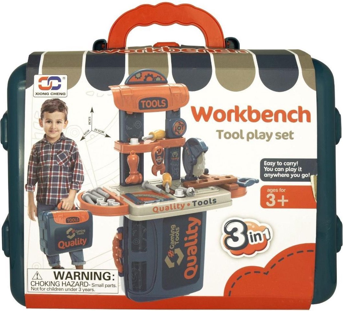 JollyLife - Werkbank -Koffer - Gereedschap - Klussen - Repareren