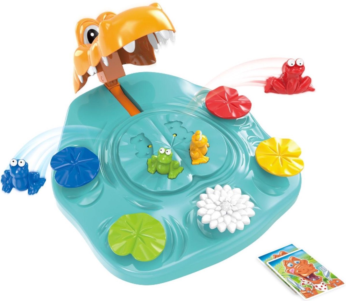 JollyPlay - Hungry Croc Game - Hongerige Krokodil Spel - Bordspel