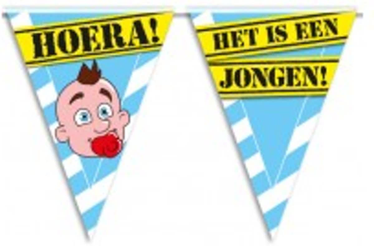 Geboortevlaggenlijn Het is een Jongen