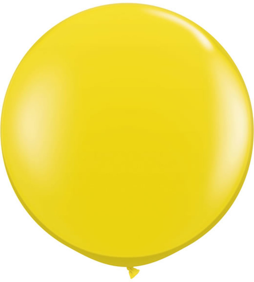 MEGA Topping ballon 90 cm Geel