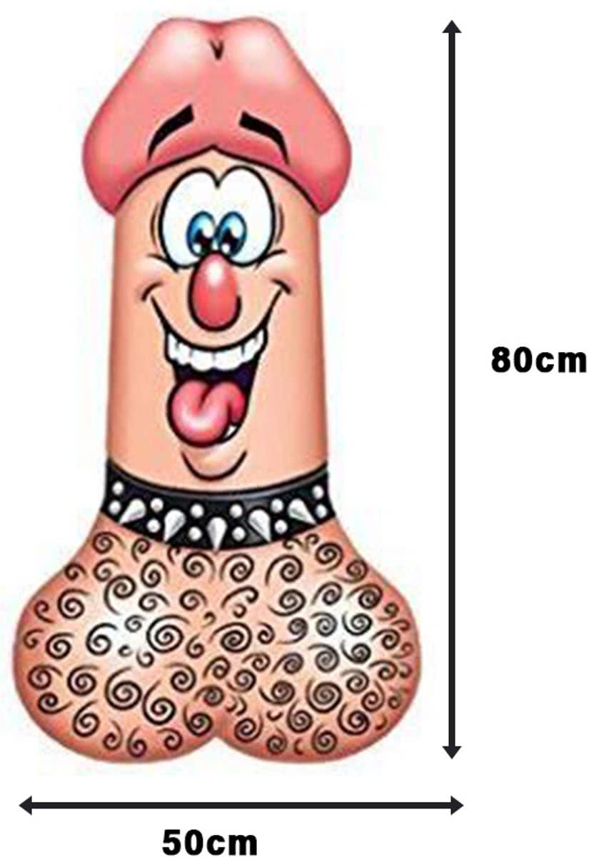 Piemelballon 80x50cm