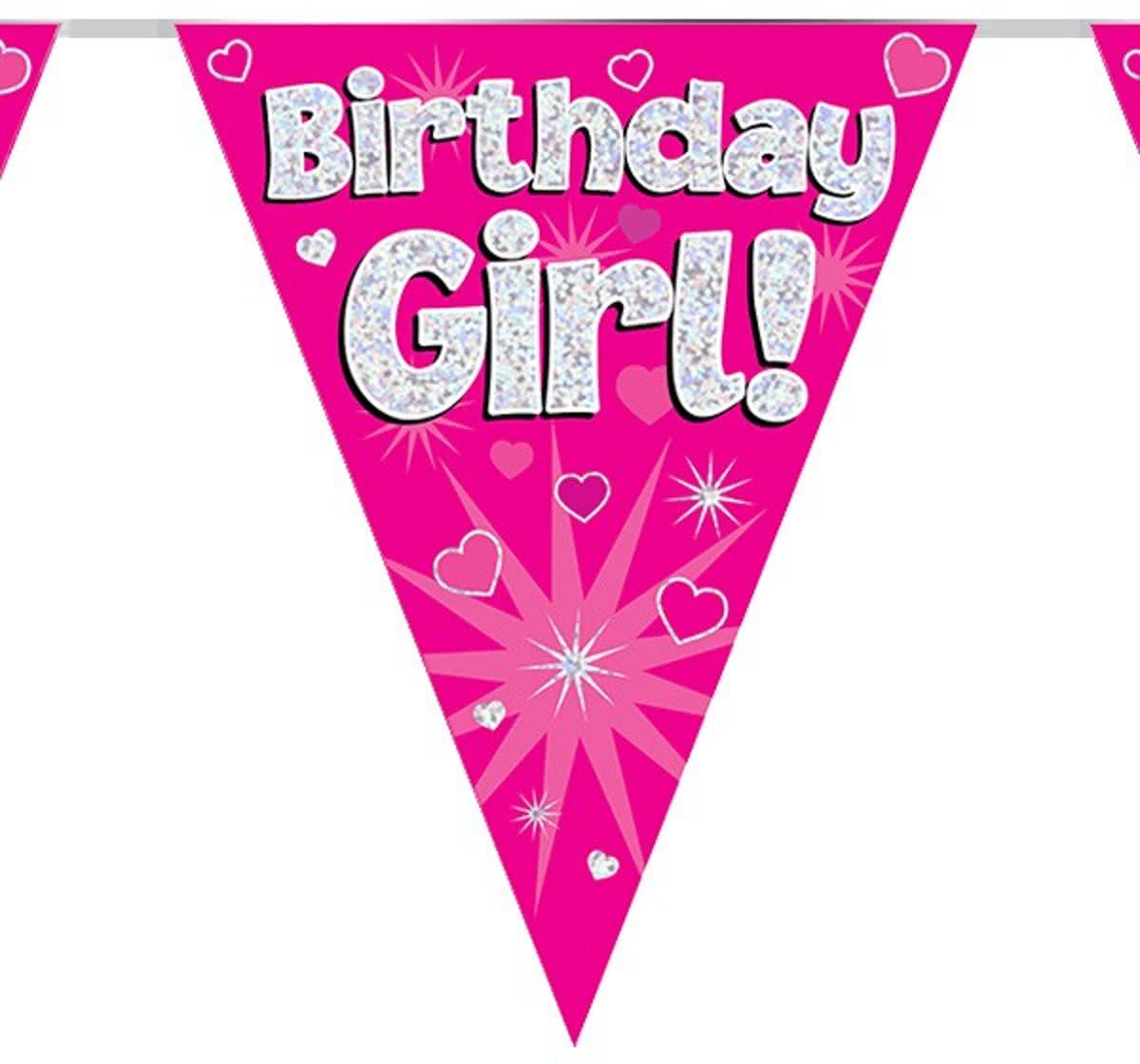 Vlaggenlijn Birthday Girl