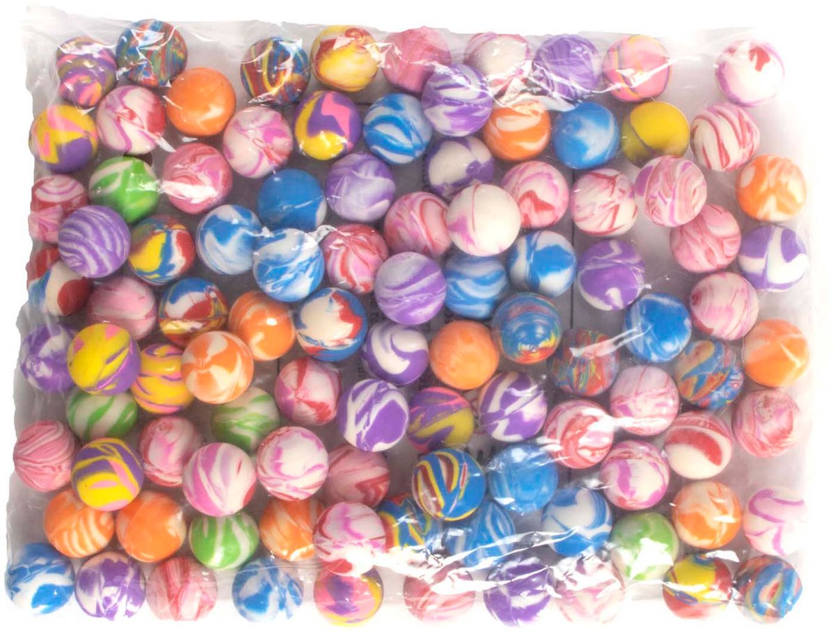 Stuiterballen, 100st.