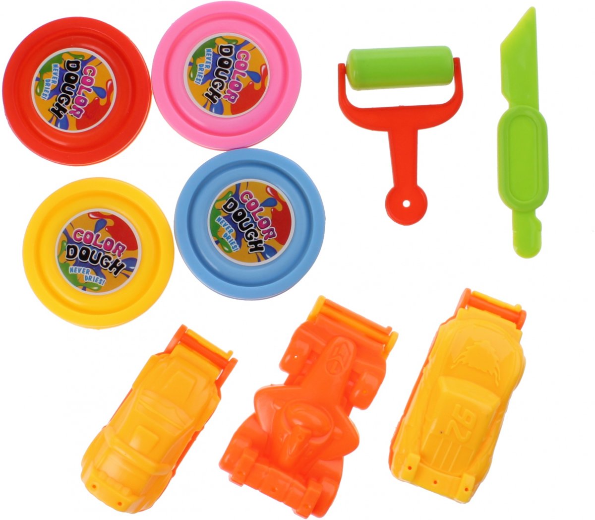 Jonotoys Kleiset 9-delig Autos 32 Cm