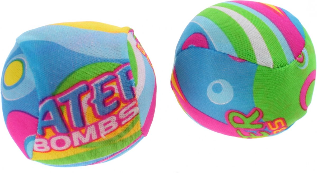 Jonotoys Waterbom Polyester 6,5 Cm 2 Stuks