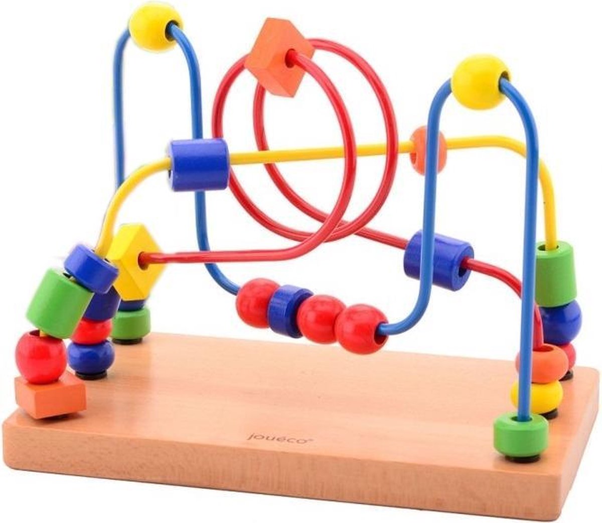   Kralenbaan Junior 23,6 X 13,1 Cm Hout/staal