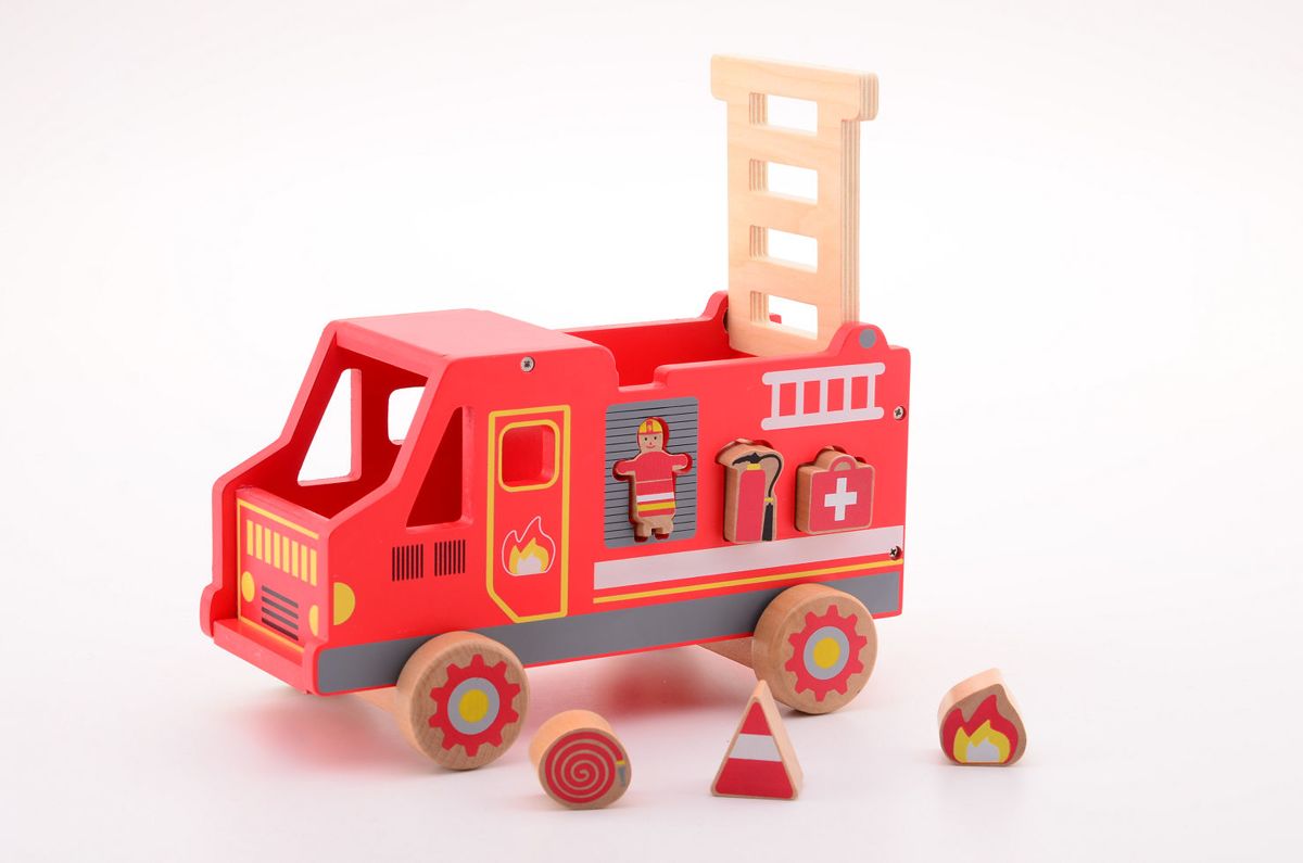 Jouéco® - Vormenstoof brandweerauto