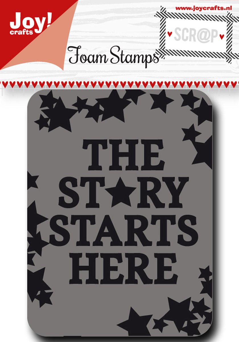 Joy!Crafts Foam stempel Sterren